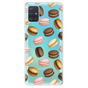 Odolné silikónové puzdro iSaprio - Macaron Pattern - Samsung Galaxy A51