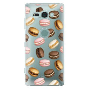 Plastové puzdro iSaprio - Macaron Pattern - Sony Xperia XZ2 Compact