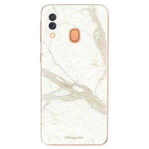 Odolné silikónové puzdro iSaprio - Marble 12 - Samsung Galaxy A40