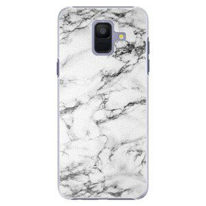 Plastové puzdro iSaprio - White Marble 01 - Samsung Galaxy A6