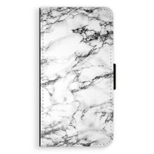 Flipové puzdro iSaprio - White Marble 01 - Sony Xperia XZ