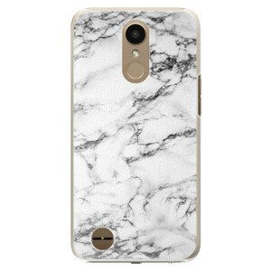 Plastové puzdro iSaprio - White Marble 01 - LG K10 2017