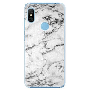 Plastové puzdro iSaprio - White Marble 01 - Xiaomi Redmi Note 6 Pro