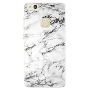 Silikónové puzdro iSaprio - White Marble 01 - Huawei P10 Lite