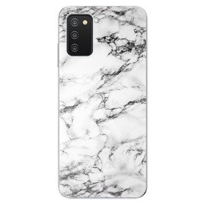 Odolné silikónové puzdro iSaprio - White Marble 01 - Samsung Galaxy A03s