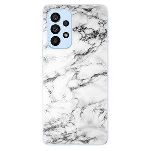 Odolné silikónové puzdro iSaprio - White Marble 01 - Samsung Galaxy A53 5G