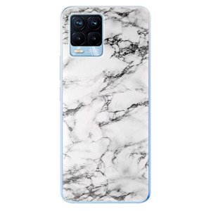 Odolné silikónové puzdro iSaprio - White Marble 01 - Realme 8 / 8 Pro