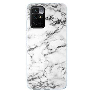 Odolné silikónové puzdro iSaprio - White Marble 01 - Xiaomi Redmi 10