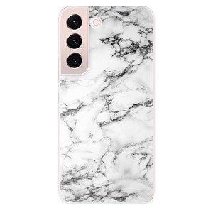 Odolné silikónové puzdro iSaprio - White Marble 01 - Samsung Galaxy S22 5G