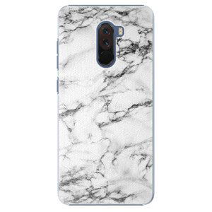 Plastové puzdro iSaprio - White Marble 01 - Xiaomi Pocophone F1