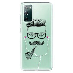 Plastové puzdro iSaprio - Man With Headphones 01 - Samsung Galaxy S20 FE