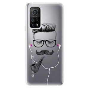 Odolné silikónové puzdro iSaprio - Man With Headphones 01 - Xiaomi Mi 10T / Mi 10T Pro