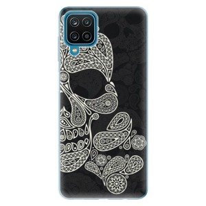 Odolné silikónové puzdro iSaprio - Mayan Skull - Samsung Galaxy A12