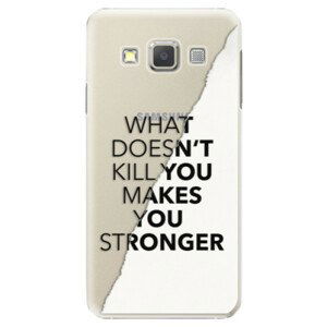 Plastové puzdro iSaprio - Makes You Stronger - Samsung Galaxy A7