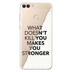 Odolné silikónové puzdro iSaprio - Makes You Stronger - Huawei P Smart