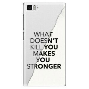 Plastové puzdro iSaprio - Makes You Stronger - Xiaomi Mi3