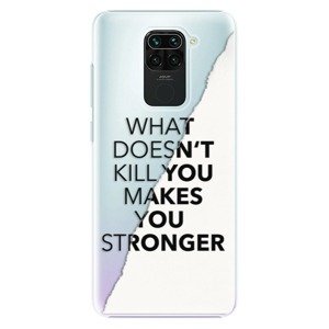 Plastové puzdro iSaprio - Makes You Stronger - Xiaomi Redmi Note 9