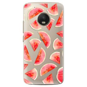 Plastové puzdro iSaprio - Melon Pattern 02 - Lenovo Moto G5 Plus