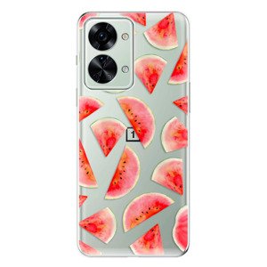 Odolné silikónové puzdro iSaprio - Melon Pattern 02 - OnePlus Nord 2T 5G