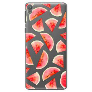 Plastové puzdro iSaprio - Melon Pattern 02 - Sony Xperia E5