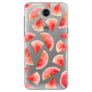 Plastové puzdro iSaprio - Melon Pattern 02 - Huawei Y5 2017 / Y6 2017