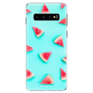 Plastové puzdro iSaprio - Melon Patern 10 - Samsung Galaxy S10