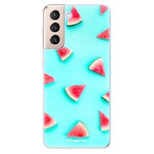 Odolné silikónové puzdro iSaprio - Melon Patern 10 - Samsung Galaxy S21