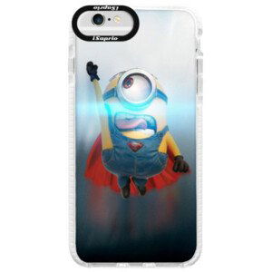 Silikónové púzdro Bumper iSaprio - Mimons Superman 02 - iPhone 6 Plus/6S Plus