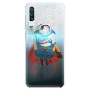 Plastové puzdro iSaprio - Mimons Superman 02 - Samsung Galaxy A50