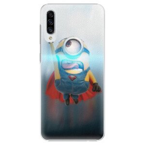 Plastové puzdro iSaprio - Mimons Superman 02 - Samsung Galaxy A30s