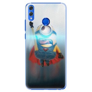 Plastové puzdro iSaprio - Mimons Superman 02 - Huawei Honor 8X