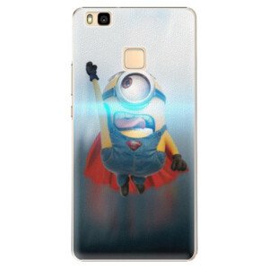 Plastové puzdro iSaprio - Mimons Superman 02 - Huawei Ascend P9 Lite