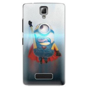 Plastové puzdro iSaprio - Mimons Superman 02 - Lenovo A2010