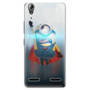 Plastové puzdro iSaprio - Mimons Superman 02 - Lenovo A6000 / K3