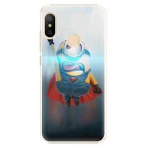 Plastové puzdro iSaprio - Mimons Superman 02 - Xiaomi Mi A2 Lite