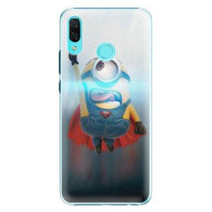 Plastové puzdro iSaprio - Mimons Superman 02 - Huawei Nova 3