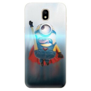 Odolné silikónové puzdro iSaprio - Mimons Superman 02 - Samsung Galaxy J5 2017