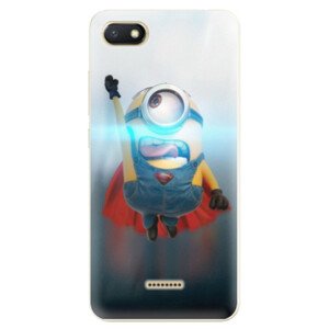 Odolné silikónové puzdro iSaprio - Mimons Superman 02 - Xiaomi Redmi 6A