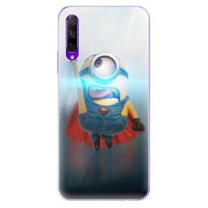 Odolné silikónové puzdro iSaprio - Mimons Superman 02 - Honor 9X Pro