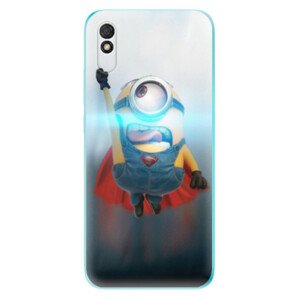 Odolné silikónové puzdro iSaprio - Mimons Superman 02 - Xiaomi Redmi 9A