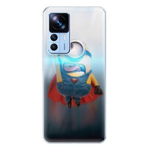 Odolné silikónové puzdro iSaprio - Mimons Superman 02 - Xiaomi 12T / 12T Pro