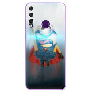 Odolné silikónové puzdro iSaprio - Mimons Superman 02 - Huawei Y6p