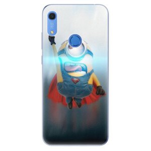 Odolné silikónové puzdro iSaprio - Mimons Superman 02 - Huawei Y6s