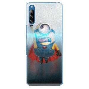 Plastové puzdro iSaprio - Mimons Superman 02 - Sony Xperia L4