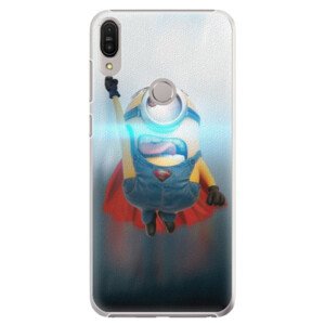 Plastové puzdro iSaprio - Mimons Superman 02 - Asus Zenfone Max Pro ZB602KL