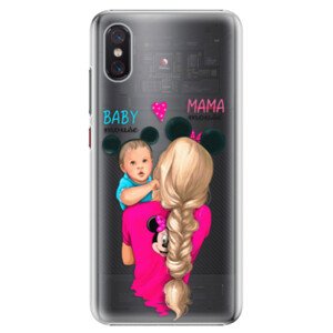 Plastové puzdro iSaprio - Mama Mouse Blonde and Boy - Xiaomi Mi 8 Pro