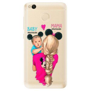 Odolné silikónové puzdro iSaprio - Mama Mouse Blonde and Boy - Xiaomi Redmi 4X