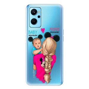 Odolné silikónové puzdro iSaprio - Mama Mouse Blonde and Boy - Realme 9i