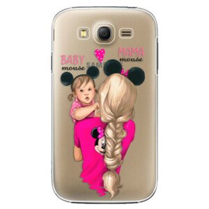 Plastové puzdro iSaprio - Mama Mouse Blond and Girl - Samsung Galaxy Grand Neo Plus