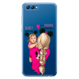 Plastové puzdro iSaprio - Mama Mouse Blond and Girl - Huawei Honor View 10